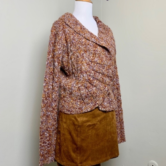 Free People Cropped Sweater Cardigan - Picture 2 of 5